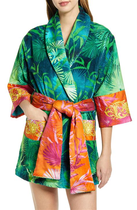 versace robe jungle|Versace Robes for Women .